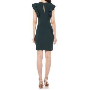 NEW - Theia - Hunter Green - Sheath Dress